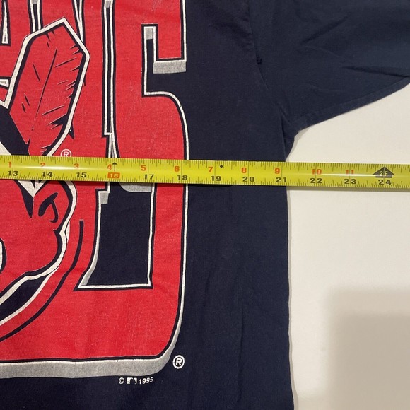 Maillot Baseball Vintage Cleveland Indians 1990 - Logo 7 - Taille S - Unisexe